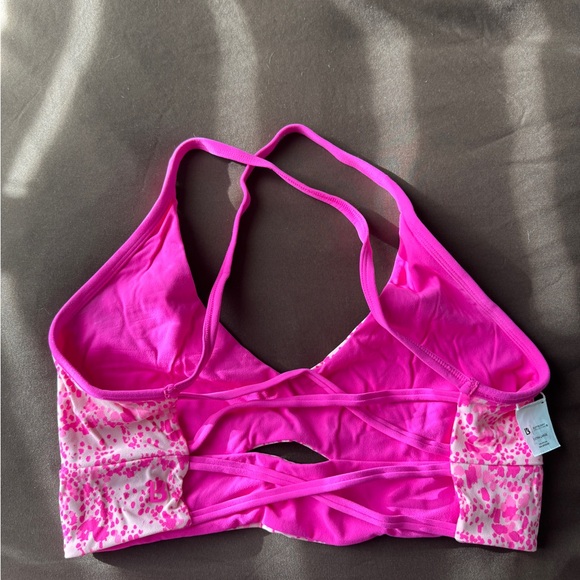 BuffBunny Pink Sports Bra - Picture 2 of 4